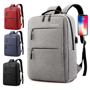 <span class=keywords><strong>Sac</strong></span> à dos pour ordinateur portable Eastshine avec logo personnalisé, 15,6 pouces, pour hommes, imperméable, avec fermeture éclair, pour l'école et le travail - Product Image 1