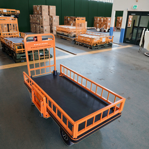 OME OEM Heavy Duty elettrico 4 ruote in acciaio inossidabile piattaforma di capacità di carico 500kg per macchine utensili professionali - Product Image 2