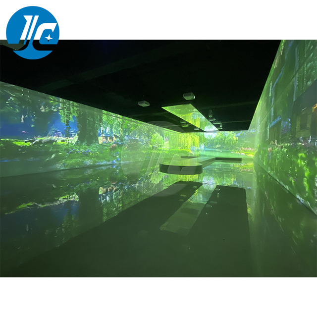 Holographic 3D Immersive Restaurant Room Augmented Reality Immersive Experience Wall Interactive Projection System