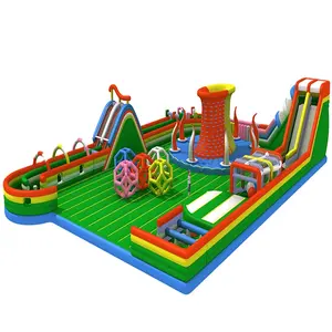 Lilytoys gonflable <span class=keywords><strong>fleur</strong></span> balle prairie aire de jeux escalade château gonflable maison de rebond château gonflable pour les enfants - Product Image 1