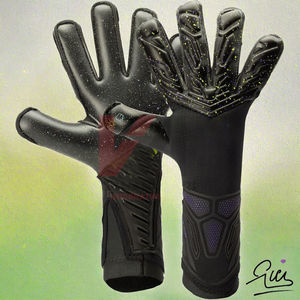 Gants de gardien de but de football légers en microfibre imperméables respirants antidérapants unisexes avec un design de couleur entièrement nouveau - Product Image 2