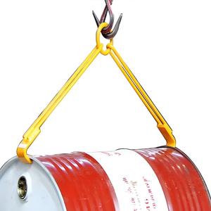 Lève-fût pour chariot élévateur, accessoire de préhension à bec pour fût simple, pour fûts <span class=keywords><strong>en</strong></span> acier/<span class=keywords><strong>plastique</strong></span> de 205 L - Product Image 5