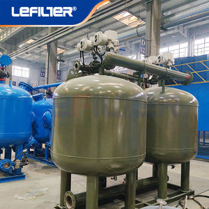 Système de filtration parallèle multi-étages à 3 réservoirs à sable peu profond contrôlé par PLC pour l'irrigation <span class=keywords><strong>des</strong></span> terres agricoles et la circulation de l'<span class=keywords><strong>eau</strong></span> - Garantie 1 an - Product Image 3