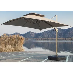 Parasols umbrellas outdoor professional waterproof fashion outdoor led light umbrella