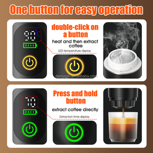Cafetera Portátil de Viaje 2025 con Calentador de Agua, Compatible con Café Molido y Cápsulas Pequeñas y Grandes, Espresso M - Product Image 3