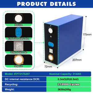 12000 циклы Gotion 314 батарея 330ah Lifepo4 Batterie Lipofe4 3,2 v класс a Prismatische Lifepo4 - Product Image 5