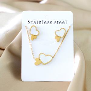 High Quality <b>Cheap</b> Dubai Gold Gold Plated Stainless Steel <b>Jewelry</b> <b>Set</b> for Women - Product Image 6