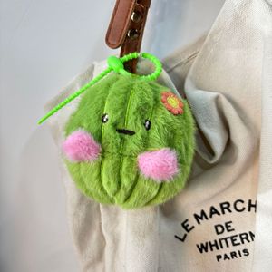 QX Adorable Peluche de Cactus 3D Ecológico de Dibujos Animados, Llavero de Peluche, Juguete Suave de Planta/Flor para Máquina de Garras - Product Image 3