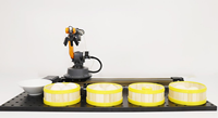 Robot à 6 axes Mirobot pour les étudiants en ingénierie d'intelligence artificielle et l'éducation, bras de robot industriel miniature