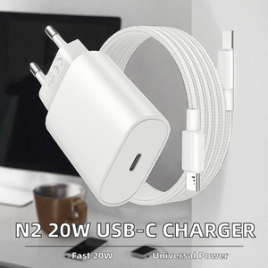 Australian SAA Dual Port USB PD 3.0 QC3.0 <b>Fast</b> Charger 20W Eco-Friendly Wall Adapter Type-C for iPad - Product Image 2