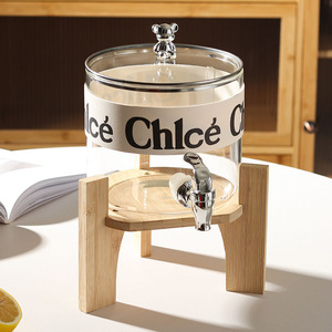 Dispensador de Agua Fría con Grifo, Tipo Barril de Cerveza, Refrigerador, Jarra de Agua Fría Lista para Refrigerar, Antiolores, para Infusión de Bebidas de Frutas, Gran Capacidad - Product Image 3