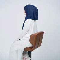 Foulard Hijab en Mousseline de Soie Premium en Gros, Écharpe Unie Instantanée, Châles Traditionnels pour Femmes Musulmanes