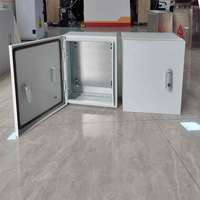 Boîtier de distribution électrique extérieur étanche en acier galvanisé avec revêtement en poudre