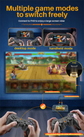 Console de jeu vidéo portable rétro SF3100 améliorée, écran IPS 4,5 pouces, Wi-Fi, 3000 mAh, 16 Go, portable avec 10000 jeux intégrés