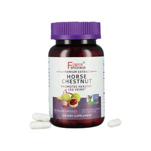 Cápsulas de Extracto de Castaño de Indias Premium de 500 mg para Adultos, Promueve la Salud de las Venas de las Piernas, las Mejores Cápsulas de Castaño de Indias - Product Image 1