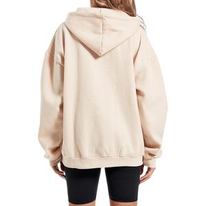 Sweat-shirt décontracté en coton avec fermeture éclair et motif chat kawaii pour femmes, avec poches - Product Image 4