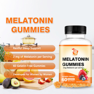 Factory Wholesale Melatonin Gummies with Sodium Melatonin Natural Herbal Supplements Promote Restful Sleep Gummies - Product Image 6