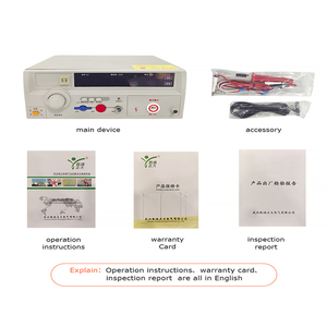 KD2670C AC DC Hipot Test Cihazı, Test Süresi, Gerilim ve Akımı Gerçek Zamanlı Arıza Okuma Değerleriyle Gösteriyor, Bileşen Güvenlik Testi için - Product Image 3