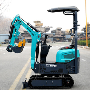 Nouvelle mini-excavatrice 1000 kg, moteur multifonction, utilisation agricole, excavatrice sur chenilles, petite, très demandée en Europe, haute performance - Product Image 3