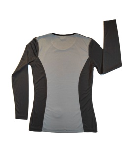 T-<span class=keywords><strong>shirt</strong></span> de Yoga à manches longues pour femmes, haut de sport d'entraînement, de Fitness, de Gym et de sport, vente en gros, - Product Image 5
