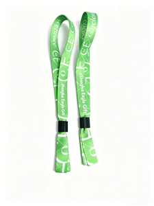 Pulsera de Tela Tejida Personalizada con Logotipo, Pulseras Personalizadas de Fábrica China, Pulsera de Tela Tejida para Festivales - Product Image 3