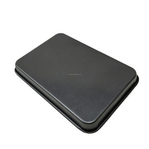 Lot de 3 plaques à pâtisserie rectangulaires antiadhésives en acier au carbone de 0,8 mm, résistantes au <span class=keywords><strong>four</strong></span>, <span class=keywords><strong>pour</strong></span> cuisine domestique - Vente en gros usine - Product Image 6