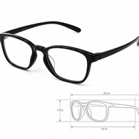 Lunettes de lecture en plastique pour hommes et femmes, verres HD, portables, prêtes à l'emploi, directement de l'usine