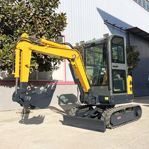 Mini-pelleuse multifonctionnelle 360 degrés avec cabine agricole, moteur CE EPA, 2,5T, 3T, 3,5T, livraison gratuite - Product Image 3