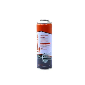 High quality height 169mm diameter 52mm of the tin can Metal Cans &Empty Aerosol Tin Cans for lubricant oil