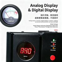 Stabilisateur de tension monophasé TND SVC de type servo AVR en PC avec écran LCD, efficacité de 97 %, 50/60 Hz pour centre de données (vente en gros)