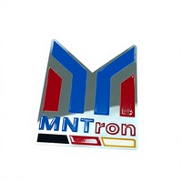 Plaques signalétiques métalliques OEM personnalisées, badges de marque 3D gravés et embossés pour meubles, appareils électroménagers, machines, artisanat métallique