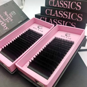 Forniture per Ciglia All'Ingrosso, Extension Ciglia Volume in Cashmere, Etichetta Privata, Vassoi per Ciglia Nere Opache, Extension Ciglia - Product Image 2