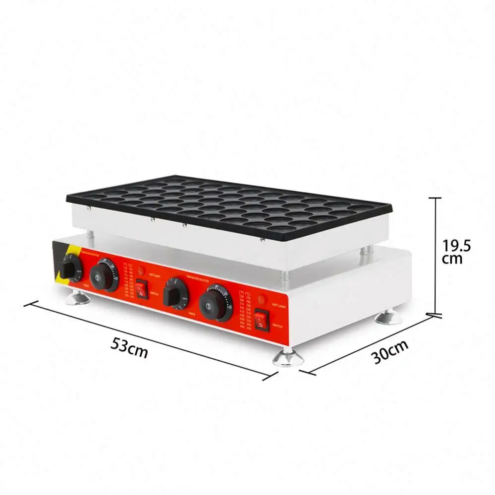 Mini fabricante de panqueques, máquina eléctrica doméstica para panqueques, fabricante de Dorayaki, fabricante de Poffertjes eléctrico de calentamiento rápido para cocina Restau