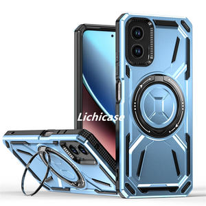 เคสโทรศัพท์ Lichicase แบบแม่เหล็กกันกระแทก ป้องกันรอบด้าน 2 in 1 สำหรับ Motorola Edge 50 <span class=keywords><strong>Fusion</strong></span> - Product Image 5