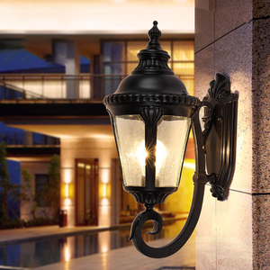 Lampe murale extérieure traditionnelle LED en alliage d'aluminium, étanche, 3500K blanc chaud, angle de faisceau de 20 degrés, montage mural, éclairage de jardin - Product Image 5