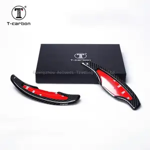 T-carbon quality Auto Carbon Fiber Paddle Shifter Design For Cadillac ATS