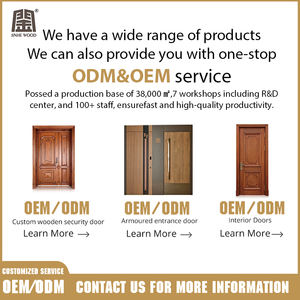 Chine Portes de sécurité blindées en acier de luxe Entrée pare-balles pour chambre à coucher extérieure Style turc Salon de luxe Salle de bain - Product Image 5