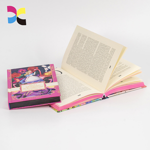 การพิมพ์หนังสือปกแข็งแบบกำหนดเองพร้อมขอบลวดลายที่มีสีสันแบบพ่น - Product Image 5