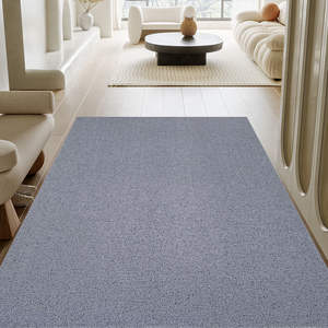 Simple Solid Color Cut Pile Entrance Silk Circle Floor Mat Non-Slip Washable <strong>Carpet</strong> for Home Living Room Entrance <strong>Door</strong> - Product Image 4