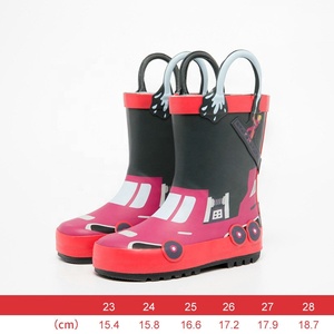 Offre Spéciale botte de pluie nouveau Design enfant fille chaussures en caoutchouc dessin animé licorne imperméable en caoutchouc pas cher pluie enfants <span class=keywords><strong>bottes</strong></span> chaussures - Product Image 2