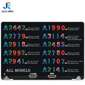 Replacement For Macbook Pro Air A1990 A3114 A2485 A2780 <strong>A1707</strong> A2141 A2442 A2779 A2918 A2992 A2941 <strong>Lcd</strong> <strong>Display</strong> <strong>Screen</strong> Assembly - Product Image 1