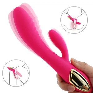 MEIPER-vibrador masajeador Vaginal para Punto G para mujeres y adultos, Juguetes sexuales, conejo recargable por USB, clítoris, 10 modelos