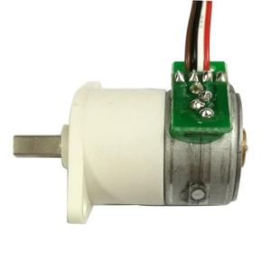 Motor paso a paso en miniatura de 15 mm con engranajes, motor de CC para empalmadores de fibra óptica, montaje en PCB - Product Image 1