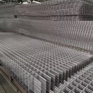 2.4*4.8m 200*200mm SL62 SL82 Treillis métallique soudé en béton armé en aluminium à bas <span class=keywords><strong>prix</strong></span> de haute qualité pour la construction - Product Image 4