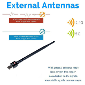 Adaptador <span class=keywords><strong>USB</strong></span> <span class=keywords><strong>Wifi</strong></span> D1509 RTL8188 con <span class=keywords><strong>Antena</strong></span>, 300 Mbps - Product Image 4