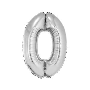 Palloncini per feste da 34 pollici decorazioni palloncino ad elio argento e <span class=keywords><strong>oro</strong></span> in vendita giocattoli per bambini numero 0 - Product Image 3