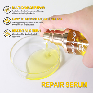 Fabricant de sérum capillaire, huile et sérum capillaires lissants, logo personnalisé, sérum capillaire anti-frisottis biologique, sérum démêlant pour cheveux secs - Product Image 4