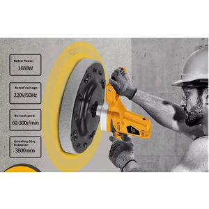 220V a mano elettrica a mano diritta macchina per lucidare in calcestruzzo durevole la levigatura della malta cementizia intonacata - Product Image 1