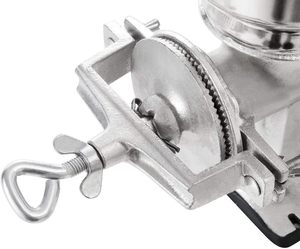 Nuovo Macinino Manuale in Ghisa Chefcaptain per Cereali e Mais, Trituratore a Manovella per Grano e Frutta Secca, 1 Lb/Min, Garanzia di 3 Mesi, Pellet Personalizzabile - Product Image 3