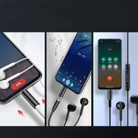 Mini Adaptador de Audio Portátil de Aleación de Aluminio USB C Macho a 3.5mm Hembra de 480Mbps, Conector Universal para Teléfono Móvil